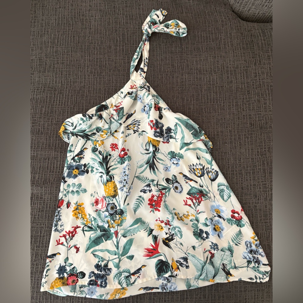 Banana Republic Floral Halter Neck Women Top